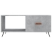 Mesa de centro madera contrachapada gris hormigón 90x50x40 cm