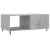 Mesa de centro madera contrachapada gris hormigón 90x50x40 cm