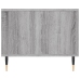 Mesa de centro madera contrachapada gris Sonoma 90x50x40 cm