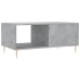 Mesa de centro madera contrachapada gris hormigón 90x50x40 cm