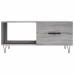 Mesa de centro madera contrachapada gris Sonoma 90x50x40 cm