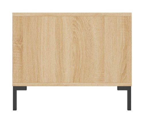 Mesa de centro madera contrachapada roble Sonoma 90x50x40 cm