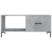 Mesa de centro madera contrachapada gris hormigón 90x50x40 cm