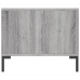 Mesa de centro madera contrachapada gris Sonoma 90x50x40 cm