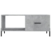 Mesa de centro madera contrachapada gris hormigón 90x50x40 cm