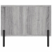 Mesa de centro madera contrachapada gris Sonoma 90x50x40 cm