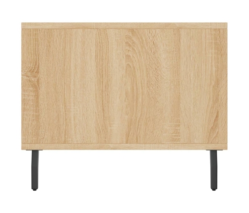 Mesa de centro madera contrachapada roble Sonoma 90x50x40 cm