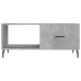 Mesa de centro madera contrachapada gris hormigón 90x50x40 cm