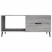 Mesa de centro madera contrachapada gris Sonoma 90x50x40 cm