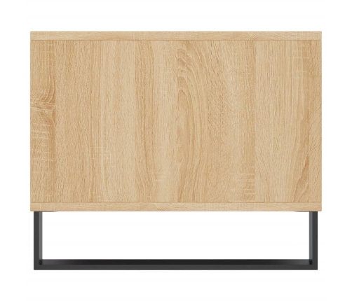 Mesa de centro madera contrachapada roble Sonoma 90x50x40 cm