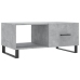 Mesa de centro madera contrachapada gris hormigón 90x50x40 cm