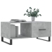 Mesa de centro madera contrachapada gris hormigón 90x50x40 cm