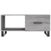 Mesa de centro madera contrachapada gris Sonoma 90x50x40 cm