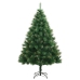 Árbol de Navidad artificial con bisagras y soporte 150 cm