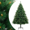 Árbol de Navidad artificial con bisagras y soporte 180 cm