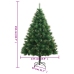 Árbol de Navidad artificial con bisagras y soporte 210 cm