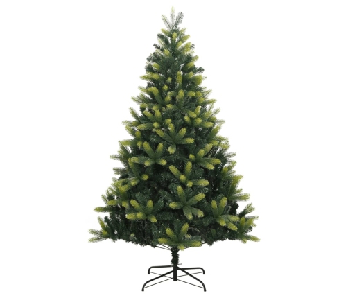 Árbol de Navidad artificial con bisagras y soporte 180 cm