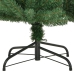 Árbol de Navidad artificial con bisagras y soporte verde 150 cm