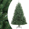 Árbol de Navidad artificial con bisagras y soporte verde 180 cm