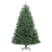 Árbol de Navidad artificial con bisagras y soporte verde 270 cm