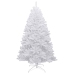 Árbol de Navidad artificial con bisagras y nieve flocada 150 cm