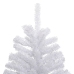 Árbol de Navidad artificial con bisagras y nieve flocada 150 cm