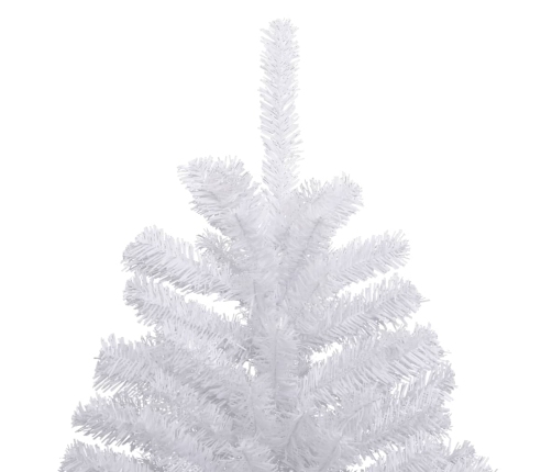 Árbol de Navidad artificial con bisagras y nieve flocada 180 cm