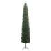 Árbol de Navidad estrecho con soporte PVC 270 cm