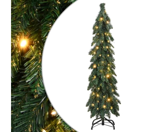 Árbol de Navidad artificial iluminado con 80 LEDs 150 cm