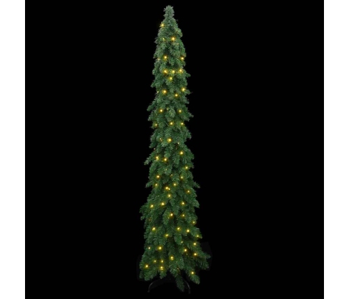 Árbol de Navidad artificial iluminado con 100 LEDs 180 cm