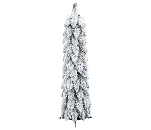 Árbol de Navidad artificial iluminado con 45 LED y nieve 90 cm