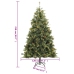 Árbol de Navidad artificial con piñas 210 cm