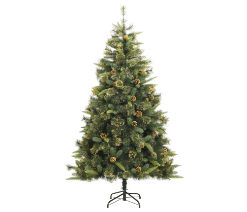 Árbol de Navidad artificial con piñas 240 cm