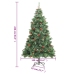 Árbol de Navidad artificial con piñas y bayas 240 cm