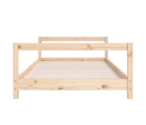 Estructura de cama para niños madera maciza de pino 90x200 cm