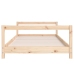 Estructura de cama para niños madera maciza de pino 90x200 cm