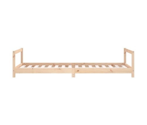 Estructura de cama para niños madera maciza de pino 90x200 cm