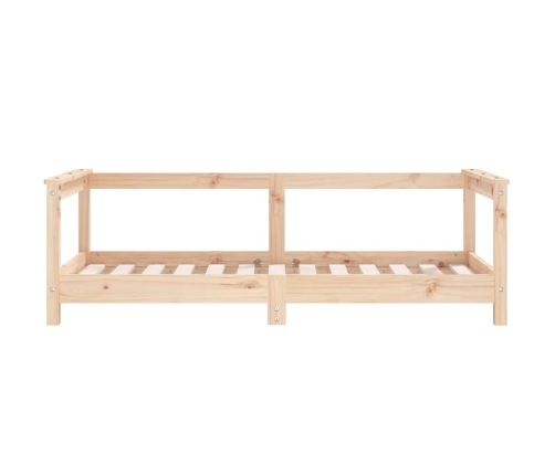 Estructura de cama para niños madera maciza de pino 70x140 cm