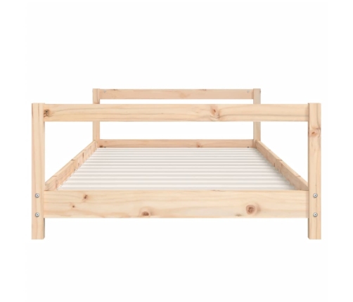 Estructura de cama para niños madera maciza de pino 80x160 cm