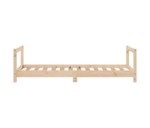 Estructura de cama para niños madera maciza de pino 80x160 cm