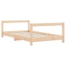 Estructura de cama para niños madera maciza de pino 80x160 cm