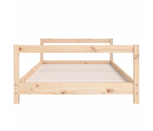 Estructura de cama para niños madera maciza de pino 90x190 cm