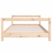 Estructura de cama para niños madera maciza de pino 90x190 cm