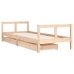 Estructura de cama para niños con cajones madera pino 80x200 cm