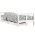 Estructura cama niños con cajones madera pino blanco 80x200 cm