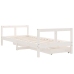 Estructura cama niños con cajones madera pino blanco 80x200 cm