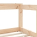 Estructura de cama para niños con cajones madera pino 70x140 cm