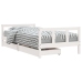 Estructura de cama infantil con cajones madera blanco 90x190 cm