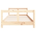 Estructura de cama para niños madera maciza de pino 80x200 cm