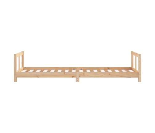 Estructura de cama para niños madera maciza de pino 80x200 cm